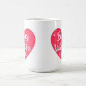 Be my Valentine Heart Kaffeetasse (Mittel)