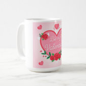 Be my valentine kaffeetasse (Vorderseite Links)