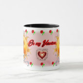 Be my Valentine said the Sun to the Moon on a Tasse (Zentrum)