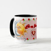 Be my Valentine said the Sun to the Moon on a Tasse (Vorderseite Links)