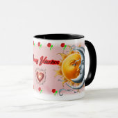 Be my Valentine said the Sun to the Moon on a Tasse (VorderseiteRechts)