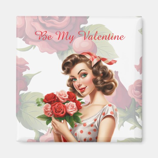 Be My Valentine Sweetheart Magnet  (Vorne)