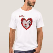 Be My Valentine ❤️ T-Shirt (Vorderseite)