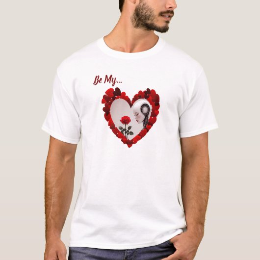 Be My Valentine ❤️ T-Shirt (Vorderseite)