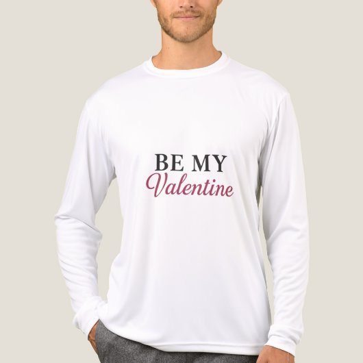 BE MY VALENTINE Tri-Blend SHIRT (Vorderseite)