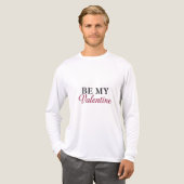 BE MY VALENTINE Tri-Blend SHIRT (Vorderseite komplett)