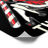 Be Naughty Save Santa The Trip Funny Christmas Poster (Ecke)