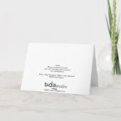 be*new_folded Grußkarte Karte (Rückseite)