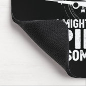 Be Nice I Might Be Your Lot Someday Airplane Joke Mousepad (Ecke)
