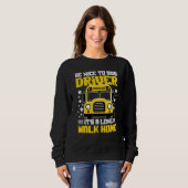 Be Nice to Bus Driver  Back to School Bus Driver Sweatshirt (Vorne ganz)