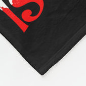 Be Nice To The Custodian Santa Is Watching Christm Fleecedecke (Ecke)