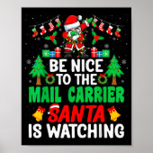 Be Nice To The Mail Carrier Santa - Stal Worker Ch Poster (Vorne)