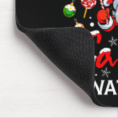 Be Nice To The Nurse Santa Is Watching Christmas X Mousepad (Ecke)