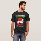 Be Nice To The Utilization Review Nurse Christmas  T-Shirt (Vorne ganz)