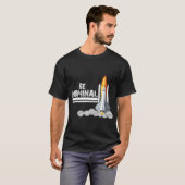 Be Nominal T-Shirt Space Launch T-shirt design (Vorne ganz)