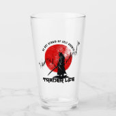 Be not afraid | Trade Motivation | Samurai Glas (Vorderseite)