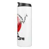 Be not afraid | Trade Motivation | Samurai Thermosbecher (Nach rechts gedreht)