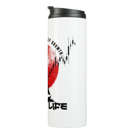 Be not afraid | Trade Motivation | Samurai Thermosbecher (Nach rechts gedreht)