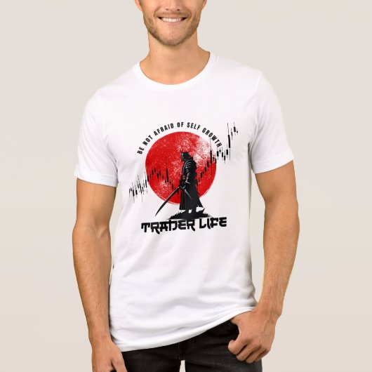 Be not afraid | Trade Motivation | Samurai Tri-Blend Shirt (Vorderseite)