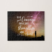 Be of Good Courage night sky - Psalm 31:24 Jigsaw Puzzle (Horizontal)
