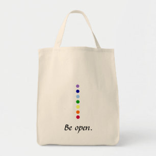 Be Open - Chakra Öko Friendly Shopping Bag Tragetasche