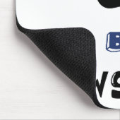 Be Pawsitive – For Dog Lovers - Cute Mousepad (Ecke)