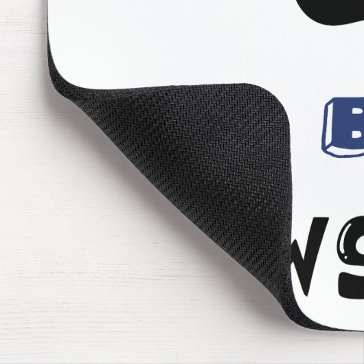 Be Pawsitive – For Dog Lovers - Cute Mousepad (Ecke)