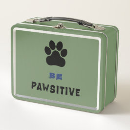 Be Pawsitive Lunch Box – Cute & Uplifting