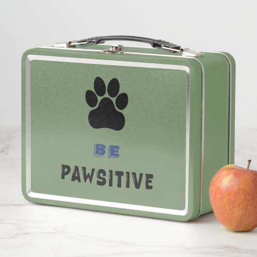 Be Pawsitive Lunch Box – Cute & Uplifting (Beispiel)
