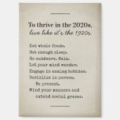 Be Present Mindfulness Magnet (Vorderseite)