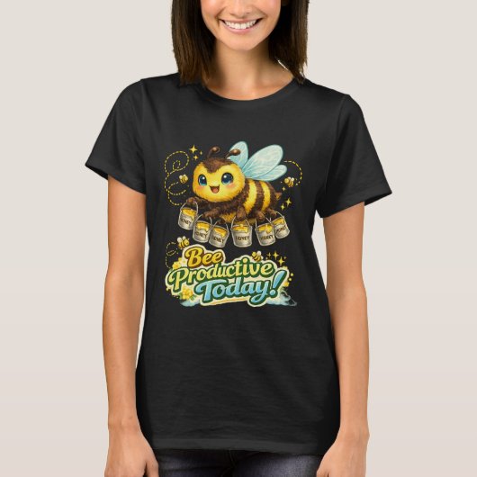 Be Productive T-Shirt (Vorderseite)