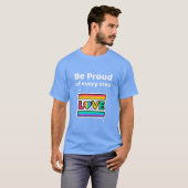 Be Proud of every step T-Shirt (Vorne ganz)
