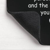 Be Proud Of Your Work Sitive Quote Gift Mousepad (Ecke)