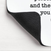 Be Proud Of Your Work Sitive Quote Gift Mousepad (Ecke)