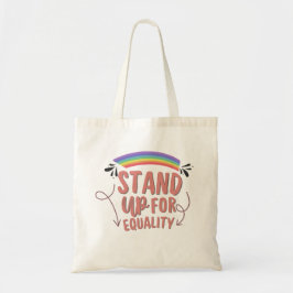 Be Proud Pride Month Tote Bag – Rainbow LGBTQ Tragetasche