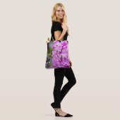 Be Psalm 46:10 Lila Lilac-Blume Tasche (Am Model)