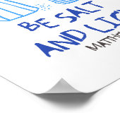 Be Salt and Light Matthew 5:13-16 Wall Art Poster (Ecke)