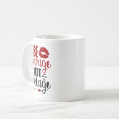 Be Savage Not Average Kaffeetasse (Vorderseite Links)