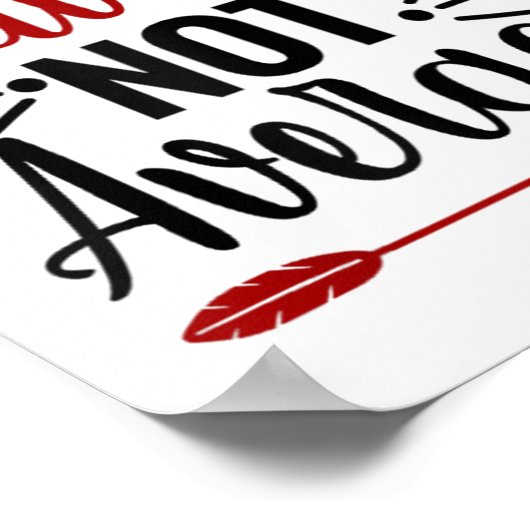 Be Savage Not Average  Poster (Ecke)