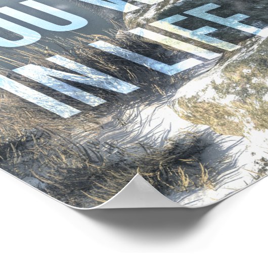 Be Savage - Wolf - Erfolg Motivierend Poster (Ecke)