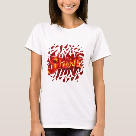 Be Shine T-Shirt (Vorderseite)