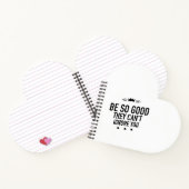 Be so good black notizblock (Innenseite)