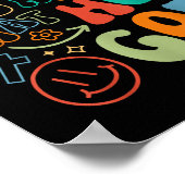 Be Still And Know Psalm Verse Insrational Christia Poster (Ecke)