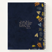 Be Still And Know That I Am God Notizblock (Rückseite)