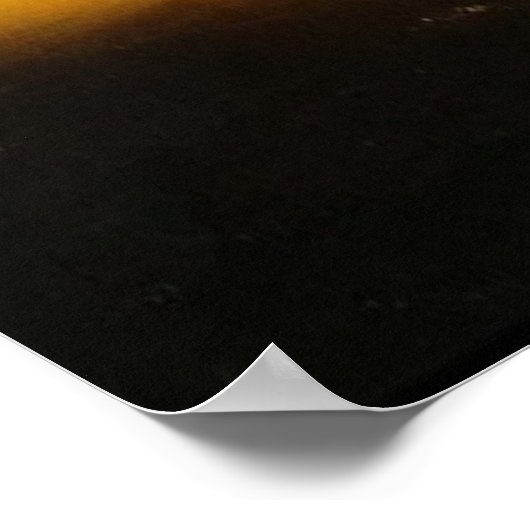 Be still and know that I am God Poster (Ecke)