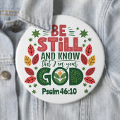 Be Still and Know that I am your God Button (Beispiel)