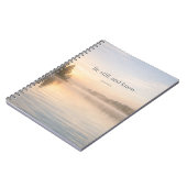 Be Still Christian Notebook Psalm 46:10 Scripture Notizblock (Linke Seite)