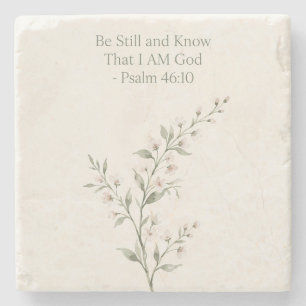 Be Still Stone Untersetzer