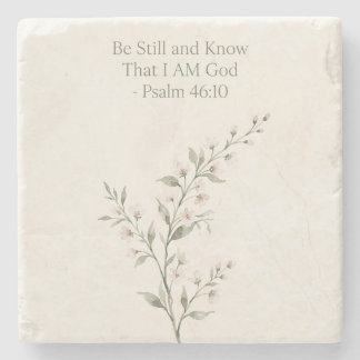 Be Still Stone Untersetzer
