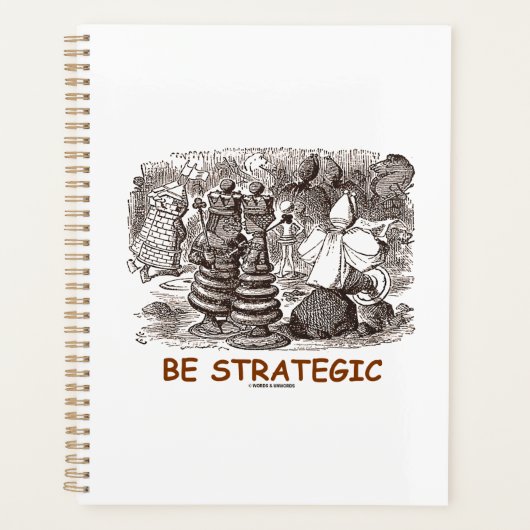 Be Strategic Through The Looking Glass Planer (Vorderseite)